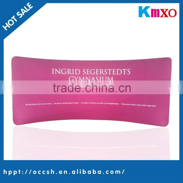 Curved Tension Banner Background Advertising