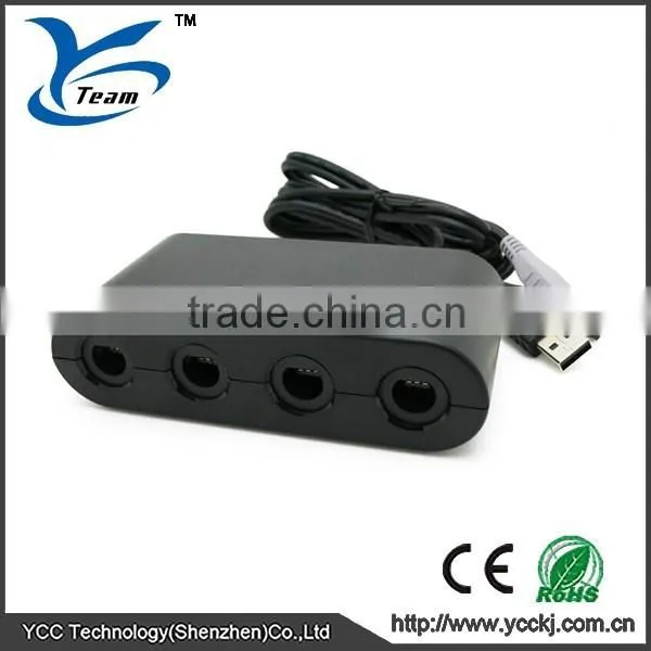 HOT SALE!!! Game Cube Controller Adapter for WII U/PC/Android OS PC Super Smash Bros photo-2