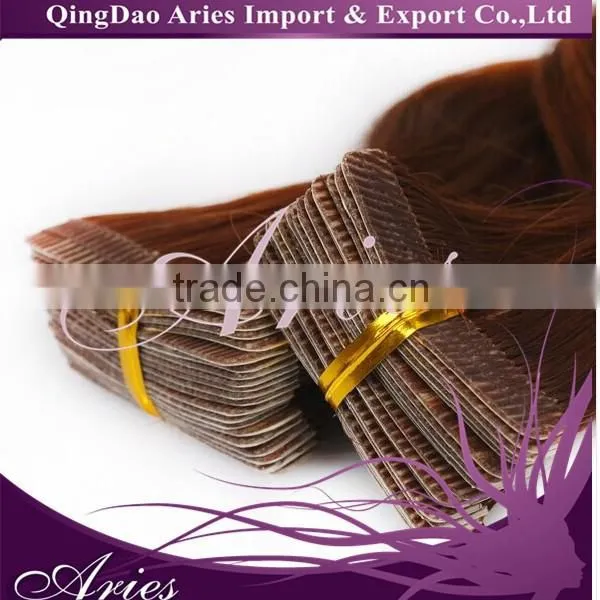 Customized Tape in Skin Weft European Remy Tape in Seamless Weft Hair Extensions photo-3