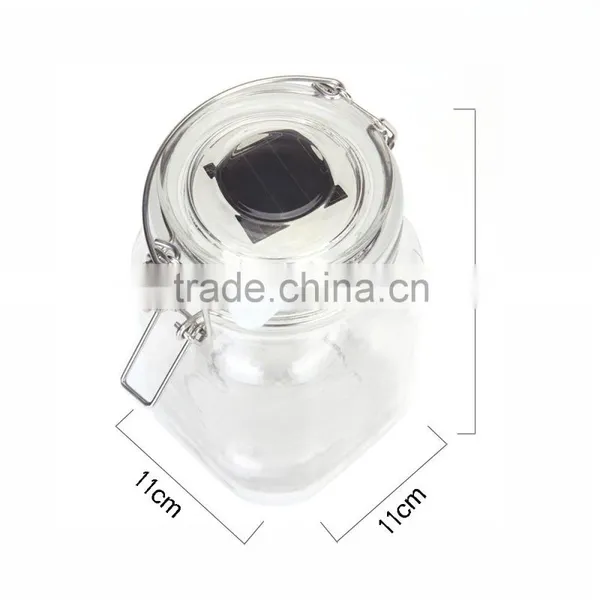 Art Creative Novelty Jar Night Light Solarmodul Lamp Decoration Lantern/Table/Party/Outdoor/Indoor Waterproof Led Solar Lights photo-3
