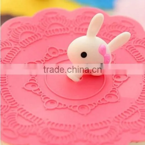 Hot Selling Delicate 100% Safe Food Grade Silicone Cup Lid,silicone Coffee Cups Cover photo-5