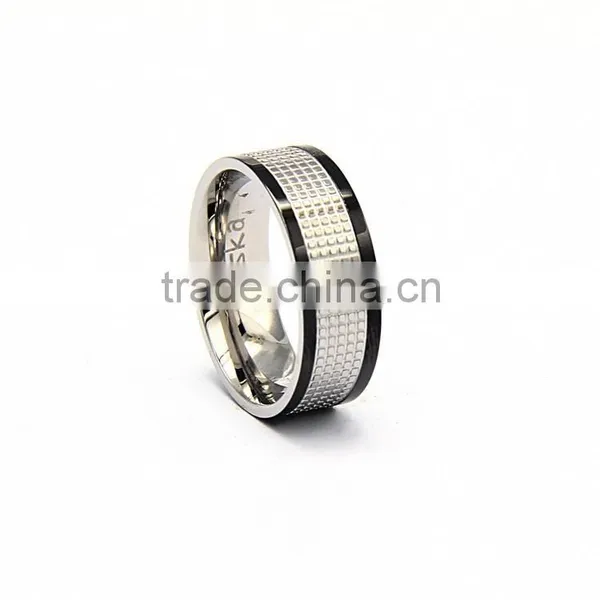 Fashion Jewelry 316L Stainless Steel Wholesale Pictures of Gold Ring for Men photo-3