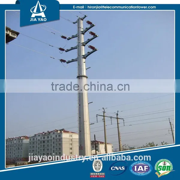 Jiayao 220kv Angular Electric Distribution Power Transmission Tower photo-2