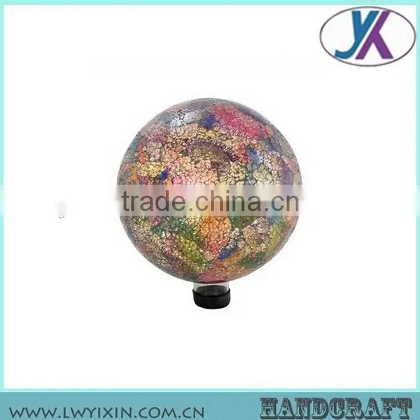 2016 Newest 10 Inches Mosaic Murano Glass Gazing Solar Garden Ball photo-4