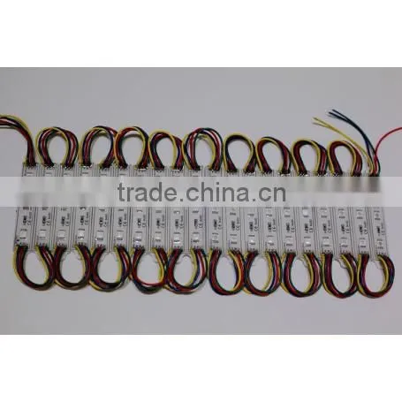 SDSLED IP65 Red Light DC12V 20PCS 5050 Led Module With Lens photo-2