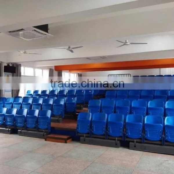 Movable Telescopic Folded Bleachers Seat Plastic Stadium Chair Price photo-3