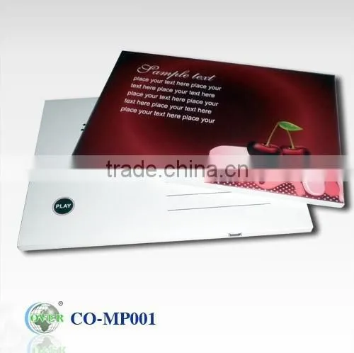 Promotional Items Voice Recording Postcards, USB Postcards for Wedding Favors photo-6