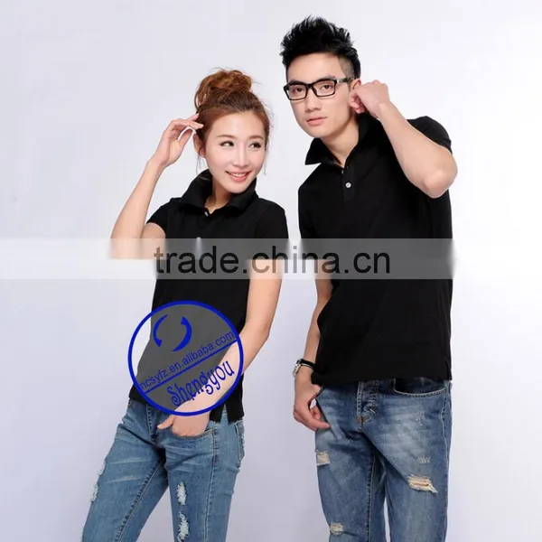 Wholesale Custom Couple Polo Shirt Design Factory China photo-3
