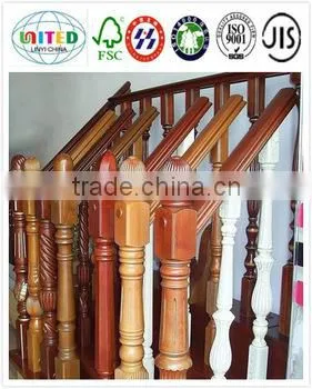 Red Oak Handrail Round Handrail Bracket photo-2