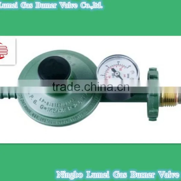 Propane Regulator Valve With Gauge Meter & ISO9001-2008