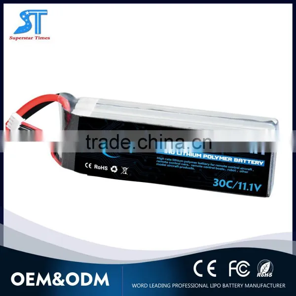 3s 11.1v 5500mah Car Batteries Lithium-ion Polymer Battery Pack for Lithium Polymer With Hard Case photo-3