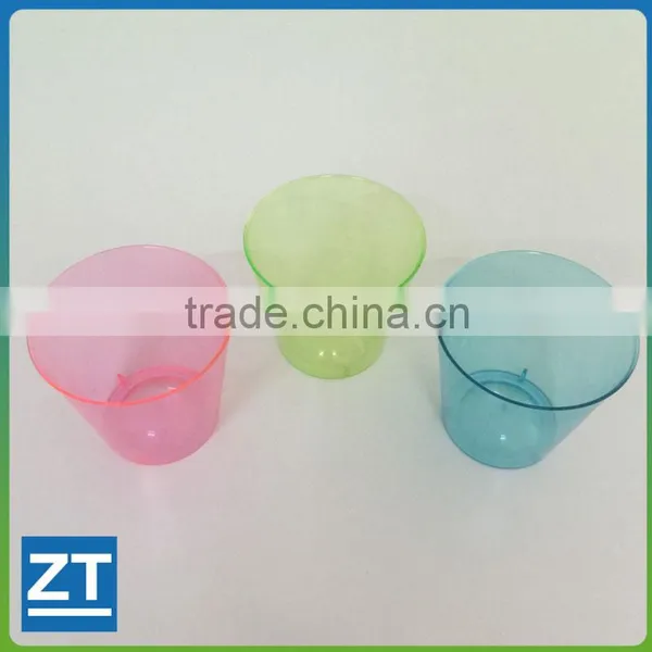 Disposable Plastic Shot Glass 1-oz Pink&Blue&Green Quality Choice