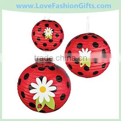 Ladybug Paper Lanterns