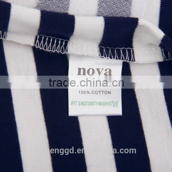 (F4289) Nova t Shirts Striped Girl Clothes 2-6Y Fashion Fancy Clothes Animal Applique Manufacturer T-shirts Children t Shirt photo-5