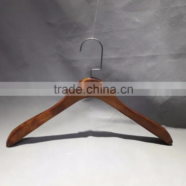 Coats Clothing Type and Wooden Material Clothing Hanger photo-6