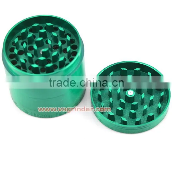 Alloy 4 Layers Handle Muller Kitchen Herb Spice Tobacco Grinder Crusher Hot B BG photo-5