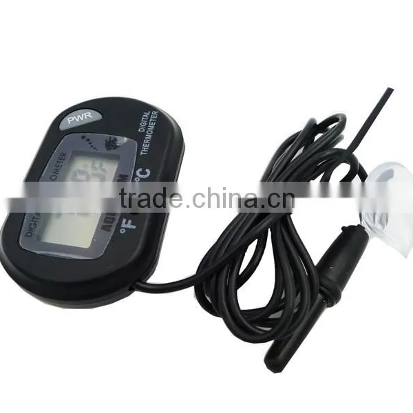 Digital LCD Aquarium Thermometer Fish Tank Water Terrarium Temperature Thermometer photo-3