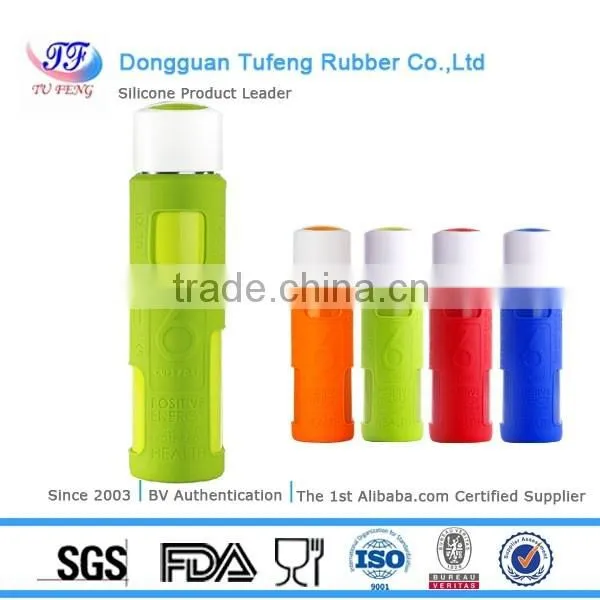 Colorful Heatproof Silicone Rubber Cup Sleeve/ Cup Holder photo-3