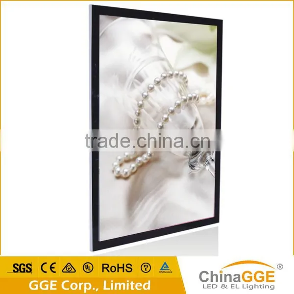 Slimline Led Lightbox Magnetic Lightbox Backlit Photo Frame photo-6