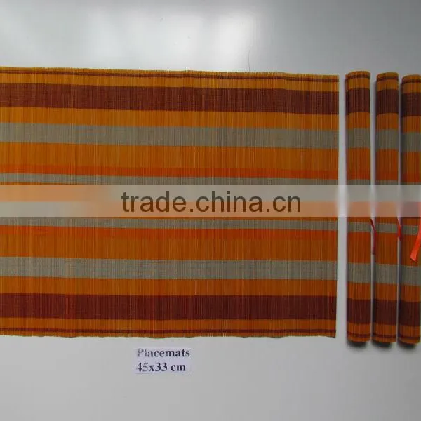 Vietnam Natural Bamboo Placemats