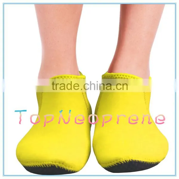 3mm Soft Sole Low Cut Neoprene Diving Fin Sock photo-2