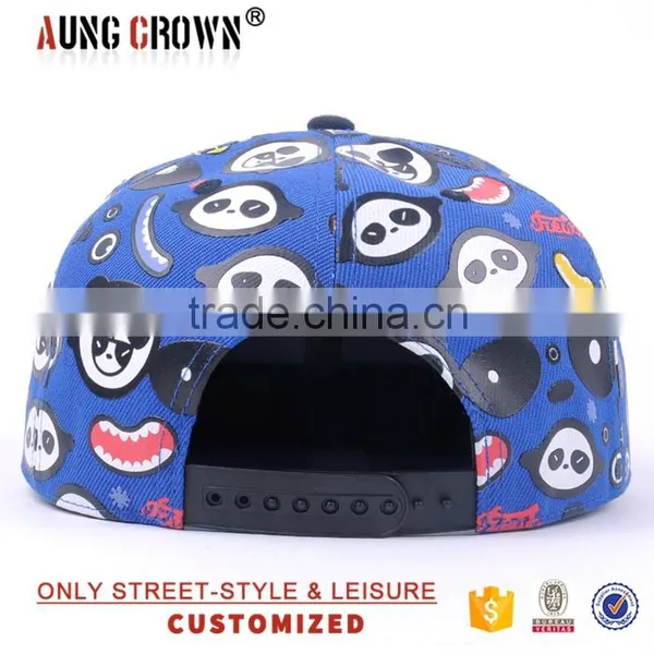 Full Floral Embroidery Snapback Cap photo-5