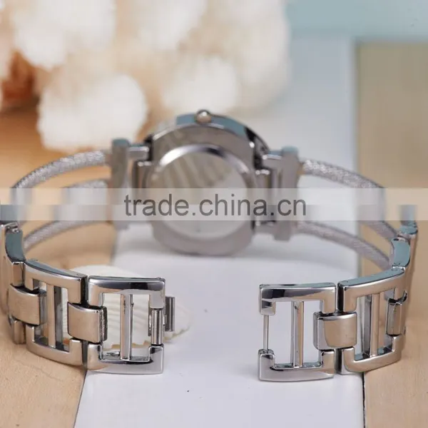 Fashion Brand Women Quartz Watches Silver Stainless Steel Unique Gift Design For Casual Ladies Watches KY051 photo-3