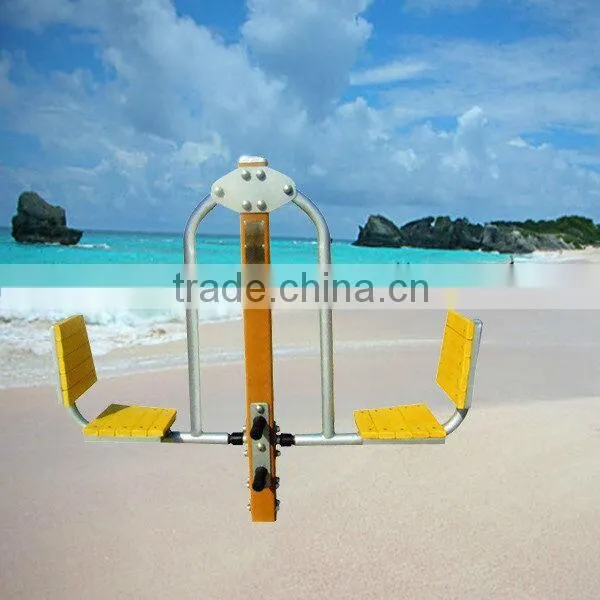 Imitation Wood Leg Stretcher Outdoor Home Gym Equipment