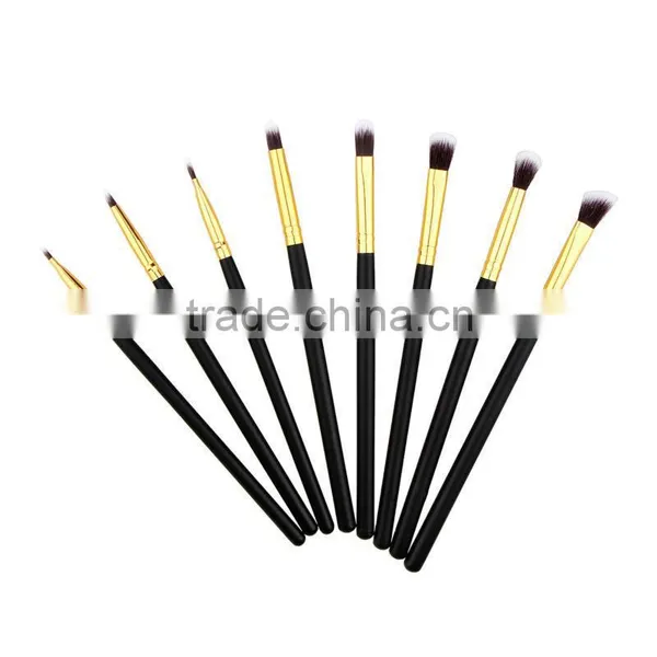 Professional 8PCS Makeup Brushes Set Custom Logo Eye Brushes Eyeliner Eye Shadow Eyeshadow Blending Pencil Brush Makeup Brushes photo-3