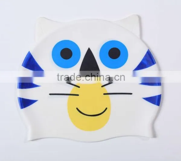 Printing Factory Price Design Your Own Swim Cap for Promotion High Quality Soft Swim Caps Silicon Swim Cap Promotional photo-3
