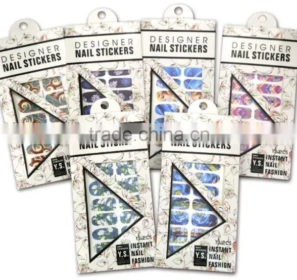 Fashion Style Water Nail Stickers, Water Sticker, Water Transfer Nail Art Stickers photo-4