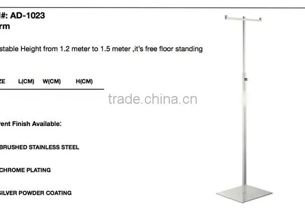 MDF Shelves Floor Standing Slatwall Shoe Shelf With Wheels photo-2