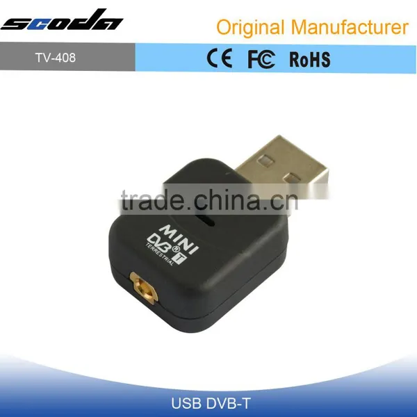 Mini DVB-T USB Digital TV HDTV Stick Tuner Dongle Receiver Recorder+Remote Control for PC Laptop DVBT