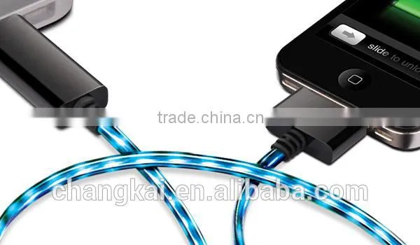 Visible Flowing Cable