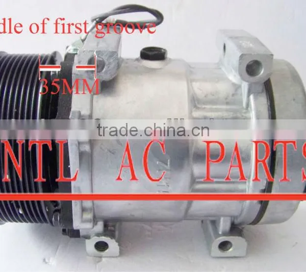 SD7H15 709 PV10 Pulley ac Compressor SANDEN 7H15 709 Auto A/c Compressor SANDEN709 7H15 BRAND NEW