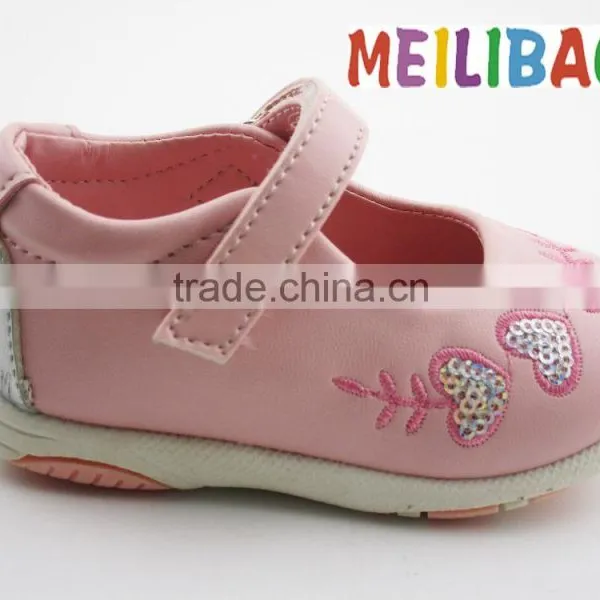 2016 New Fashion Brand no Name Embroidered Safety Baby Shoe Made in China photo-2