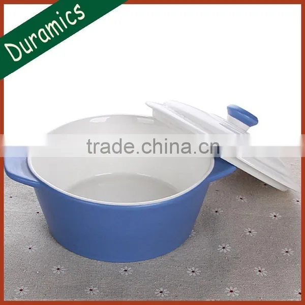 Ceramic Soup Pot With Stock Pot Cover photo-2