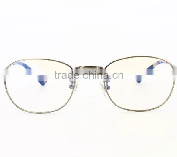 GB104 China Retro Stainless Steel Western Style Reading Glasses photo-2