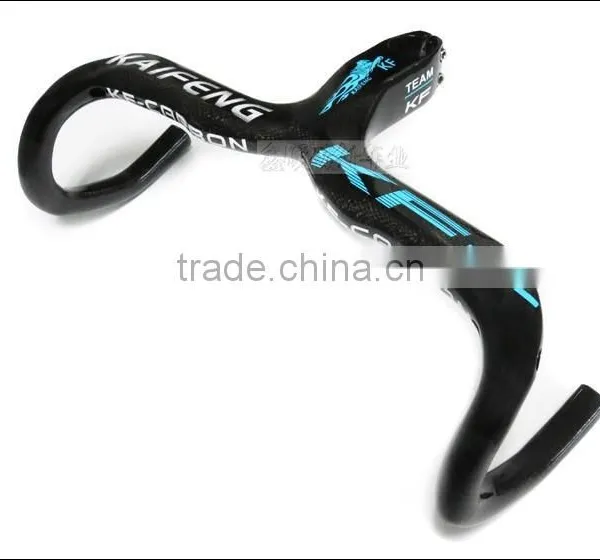 2016 Mountain Bikes Carbon Handlebar Mtb Road Bike Accessories Bicycle Parts Grips With Stem Kaifeng Brands BH2331