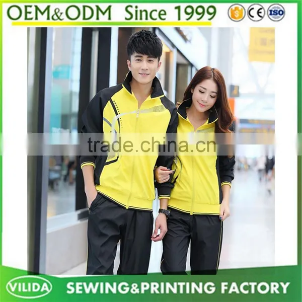 Wholesale High Quality Breathable Dry Fit Sportwear Tracksuits photo-3