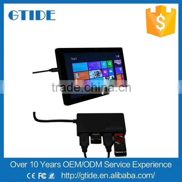 High Speed USB 3.1 Type C Type-C Connector Data Cable to 4 Port USB 3.1 Adapter Hub photo-2