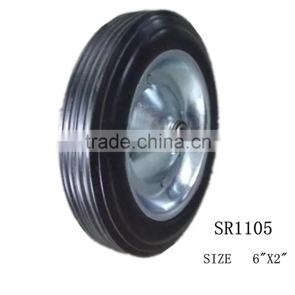 Solid Rubber Toy Wheels 6inch Wheels photo-3