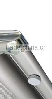 Trade Show Customized Aluminum Wide Base Roll up Display Stand, Water Drop Roll up Stand, Wide Base Roll up Banner photo-4
