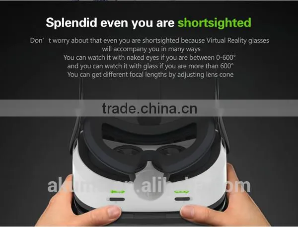 3D VR Headset Fiit VR Box 2.0 Portable VR Viewer
