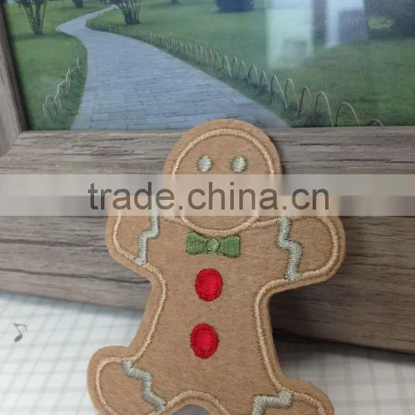 Christmas Ginger Bread embroidery patch