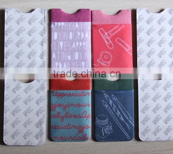 Adhesive Phone Back Smart Card Pouch photo-5