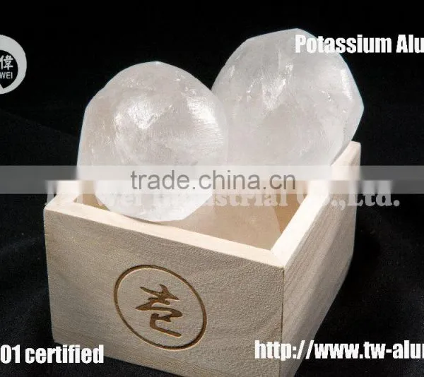 High Quality Crystal Potash Alum Deodorant Aluminium Potassium Sulphate photo-4