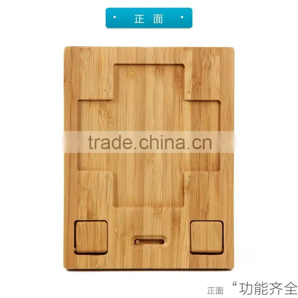 Custom Made Bamboo Products for Ipad Bamboo Stand and Wood Phone Stand for Iphone photo-2