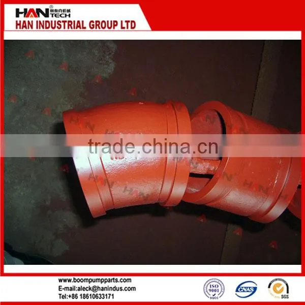 DN125 R275 15 Concrete Pump Pipe Elbow photo-3