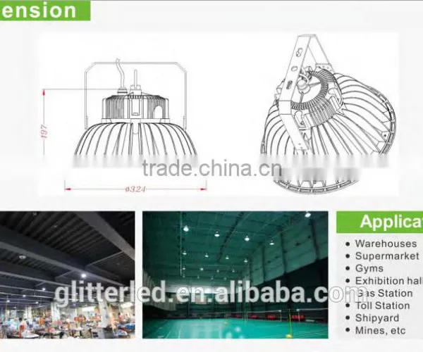 New Arrival IP65 LED High Bay Lamp Waterproof LED Lighting CREE3535 150W LED Light High Bay With Good Price photo-2